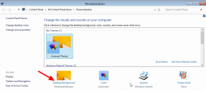 Personalization window