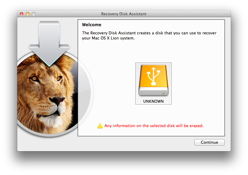 apple lion recovery disk assistant apple lion recovery disk assistant